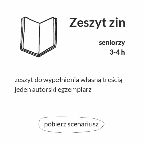 Zeszyt zin Zeszyt zin